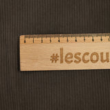 Velours côtelé sherpa double face taupe