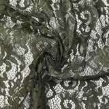 Dentelle festonnée Judith kaki