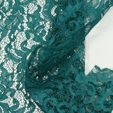 Encaje festoneado Judith azul pato