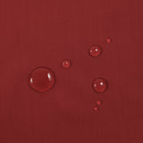 Coton imperméable fin bordeaux