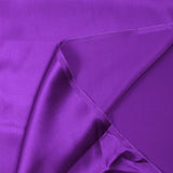 Satén de seda 100% púrpura