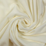 Jersey de terciopelo blanca suave blanca rota