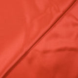 Satin de soie 100% orange corail