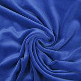 Jersey de velours tout doux bleu roi