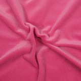 Very sweet, candy pink velvet jersey