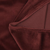Soft velvet jersey of wine