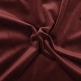 Soft velvet jersey of wine