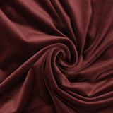 Soft velvet jersey of wine