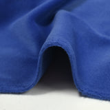 Jersey de velours tout doux bleu roi