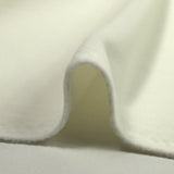 Jersey de terciopelo blanca suave blanca rota