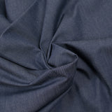 Vaqueros claros de algodón y seda azul oscuro