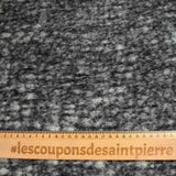 100% Boiled wool flame gray