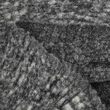 100% Boiled wool flame gray