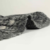 100% Boiled wool flame gray