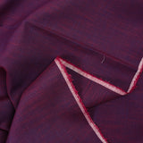 Coton uni changeant marine et bordeaux