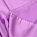 Satin duchesse polyester lilas