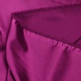 Satin duchesse polyester magenta