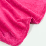 Tissu éponge bambou fuchsia vendu au mètre