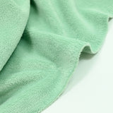 Tissu éponge bambou vert d'eau vendu au mètre