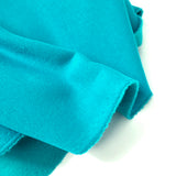 Turquoise thick minkee fabric