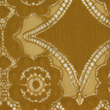 Mustard Bohemian Polyester Lace