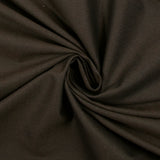 Coton oxford marron et noir