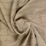 Tissu tailleur laine mélangée rayé sable