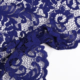 Dentelle festonnée Judith bleu roi