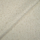 Dentelle polyester Amélie blanc cassé