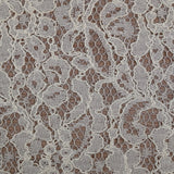 Dentelle polyester Amélie blanc cassé
