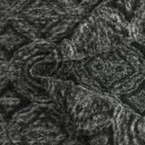 100% boiled wool black and gray moldings