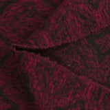 100% boiled wool black and wine moldings