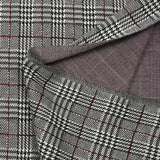 Milano Prince of Wales tejer línea vino fondo blanco y negro