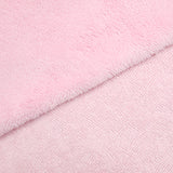 Light pink bamboo sponge fabric sold per meter