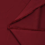 Crêpe de polyester lourd Madeleine bordeaux