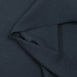 Jersey de coton texturé bleu marine