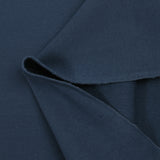 Jersey de coton french terry bleu marine