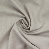 Toile de laine et lin écru et lilas