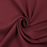 Jersey de coton interlock lourd bordeaux