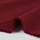 Crêpe de polyester lourd Madeleine bordeaux