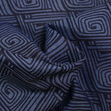 Jean's coton spirale marine