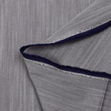Chambray de polyviscose flammé marine