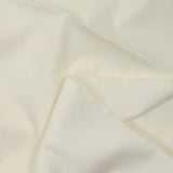 Broken white cotton poplin