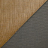 Cotton and elastane corduroy 3 mm coffee