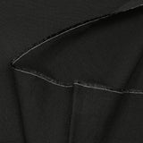 Crêpe de viscose noir