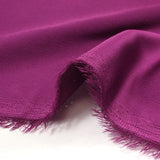Crêpe satin polyester léger violine