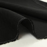 Crêpe de viscose noir
