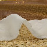 Golden sequins on Mousseline