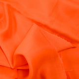 Polycoton satiné Caty orange