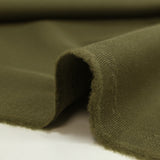 Gabardine de 100% laine kaki